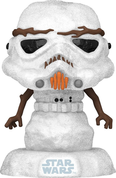 Funko star wars - pop des vacances 2022 ! héros stormtrooper figurine de collection 9 cm - multicolore