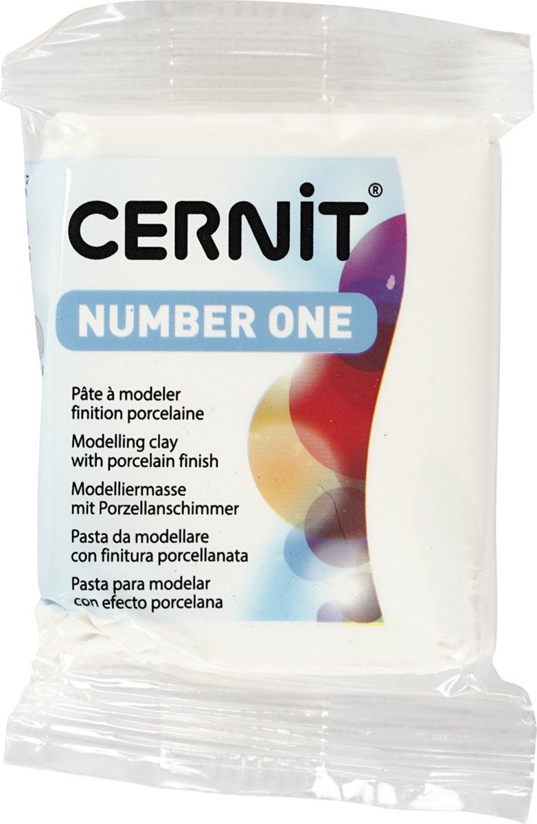 Crétiv Company Cernit Mountting Clay Opaque White, 56 grammes