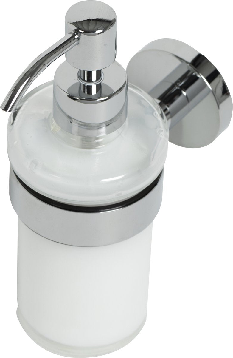 Distributeurs de savon Plieger vigo – distributeur de savon mural – distributeur de savon suspendu – distributeur de savon en verre – garantie 10 ans – chrome