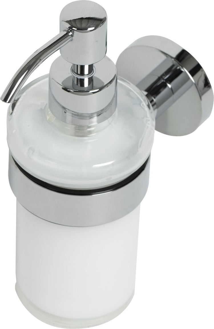 Distributeurs de savon Plieger vigo – distributeur de savon mural – distributeur de savon suspendu – distributeur de savon en verre – garantie 10 ans – chrome