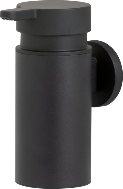 Tigre midi - distributeur de savon mural 135 ml - sans perçage - perçage ni collage - noir