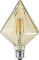 Trio Crystal - sources lumineuses - ambre - incl. 1x e27 4w -
