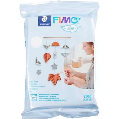 Air Fimo®, clair, blanc brillant, 250 g 1 boîte