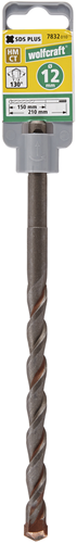 Foreuse à béton Wolfcraft | norme | ø12x210mm | 1 pièce - 7832010