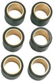 Jeu de noyaux de rouleaux de poids variomatic Rms 23x18 mm, 15,5 gr, 6 pcs.