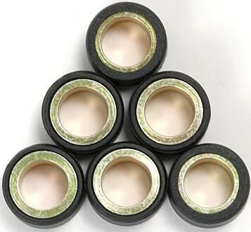 Bientôt disponible jeu de noyaux de rouleaux de poids de variateur rms 20x12 mm, 10,5 g, 6 pcs.