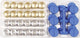 Jeu de rouleaux Polini jeu de noyaux de rouleaux 15x12 mm 5,5-6-6,5-7 gr.