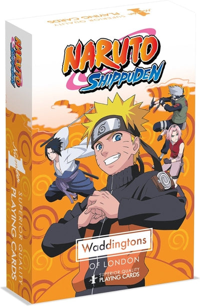 Coups gagnants Naruto - cartes à jouer - waddingtons no.1
