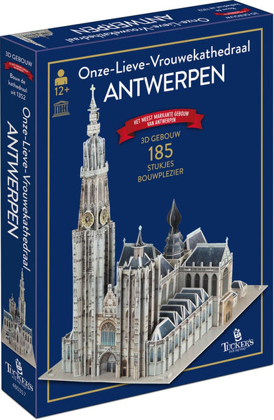 Tucker's Fun Factory Cathédrale Notre-Dame d'Anvers - Bâtiment 3D (185 pièces) -