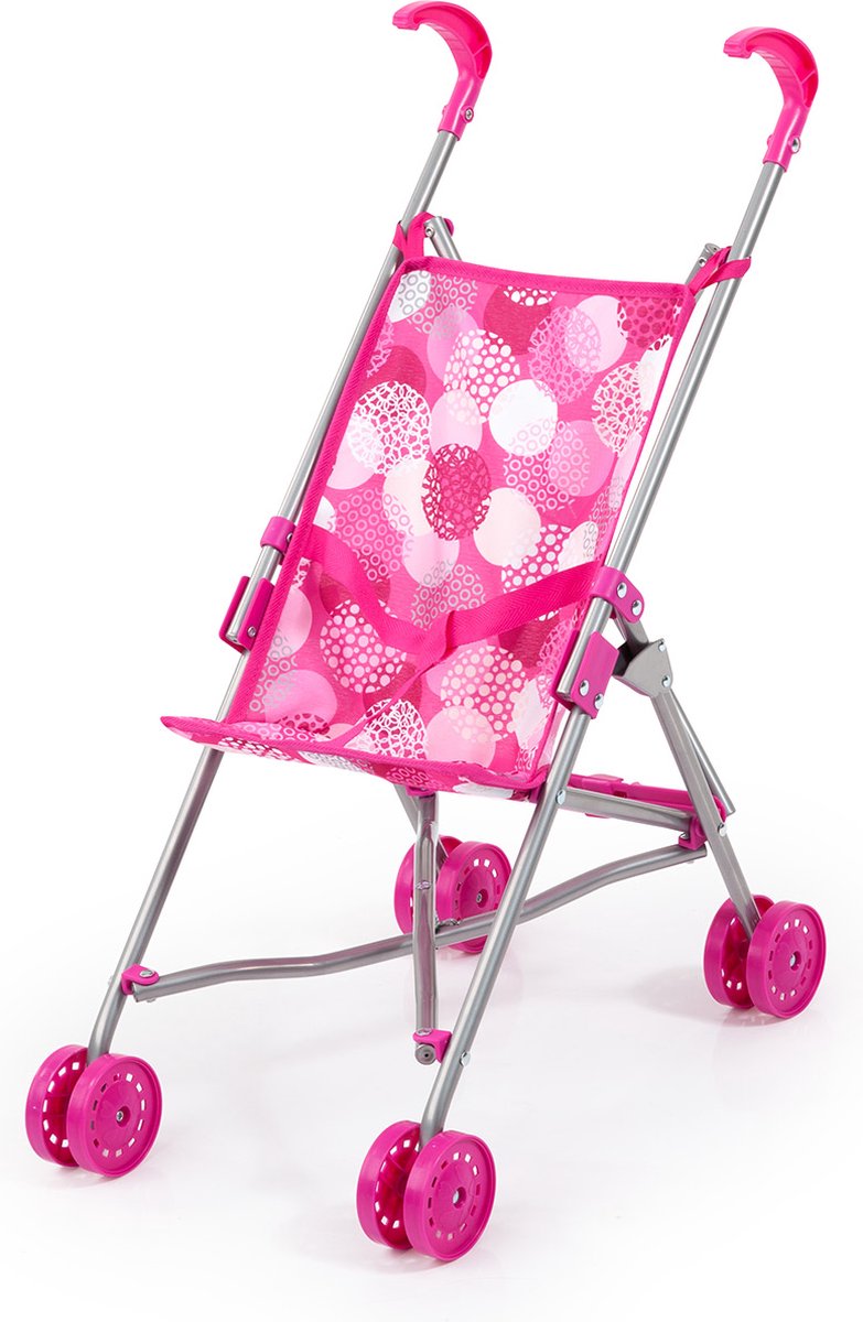 Bayer design - poussette de poupée - rose et blanc