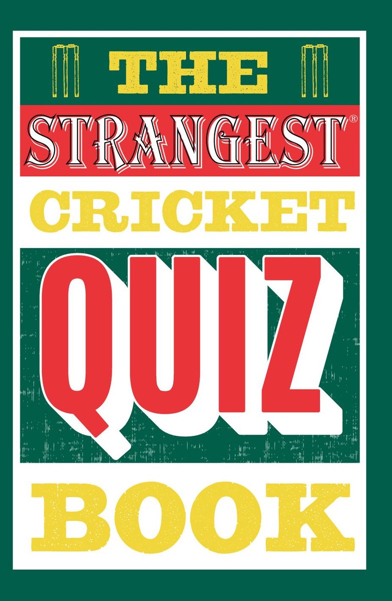 Le livre de quiz sur le cricket le plus étrange