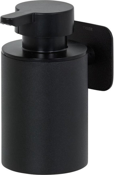 Collier Tigre - distributeur de savon 180 ml - sans perçage - noir