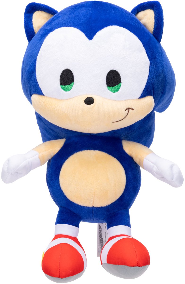 Jakks Sonic - figurine en peluche Sonic de 36 cm