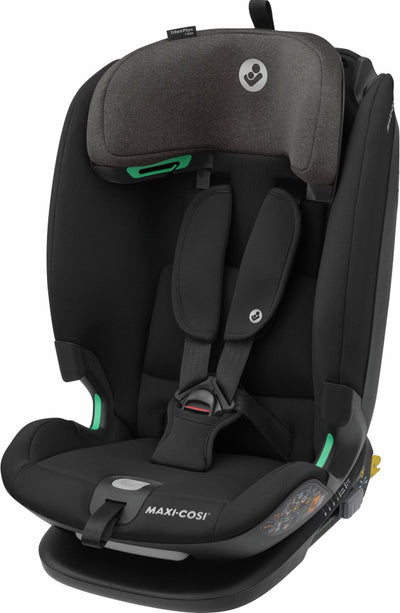 Siège auto Maxi-cosi titan plus i-size - noir authentique - à partir d'env. 15 mois à 12 ans