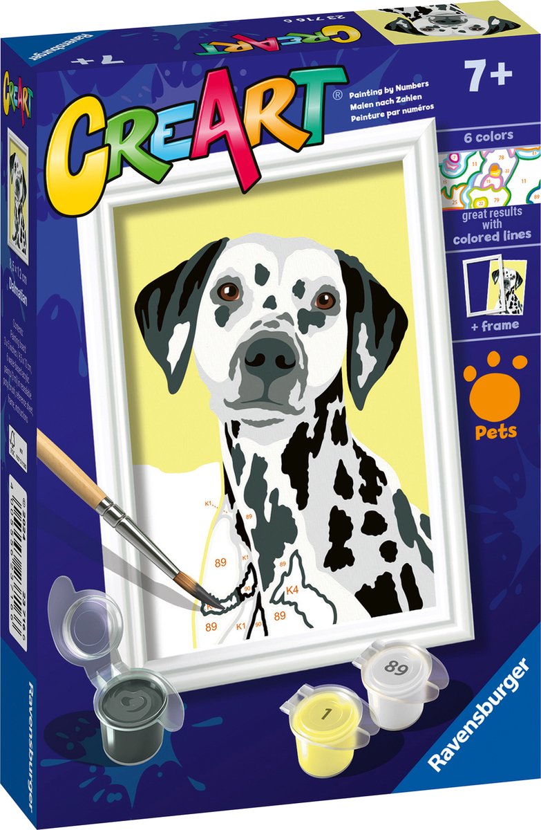 Ravensburger Creart peinture sur le numéro Dalmatier