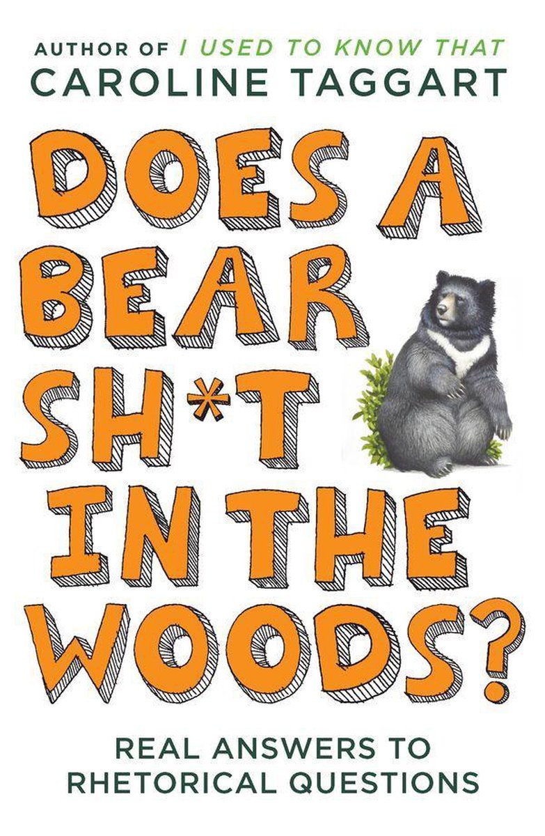 Est-ce qu'un ours chient dans les bois ?