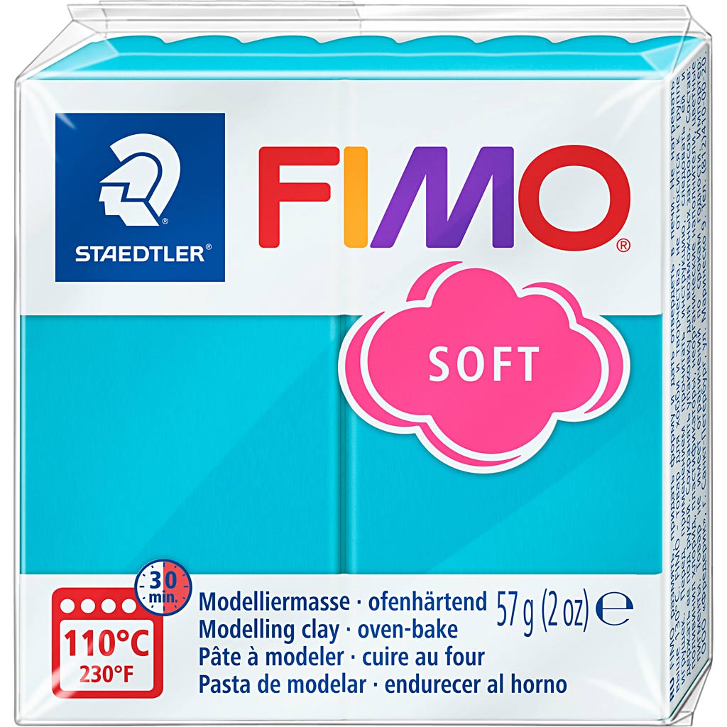 Fimo® Soft, menthe poivrée, 57 gr 1 boîte