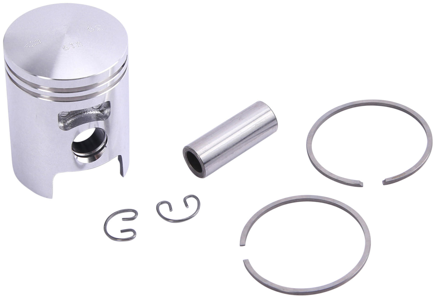 Pistons de pistons météores Meteor 39,00 mm Boulons de piston 12 mm