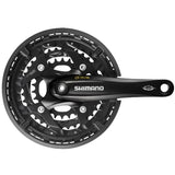 Shimano Crankset 3 x 10 Speed ​​Trekking FC-T521 avec 175 mm Crankarm 48-36-26t Octalink Black - afbeelding 2