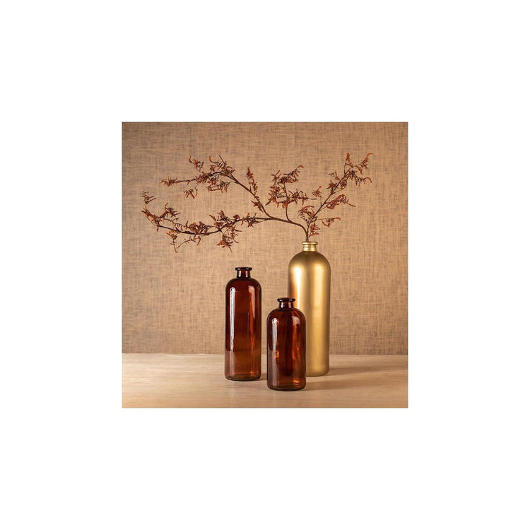 Countryfield branche artificielle limonium l orange 15x20x114cm