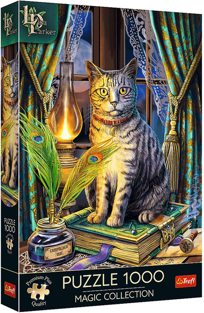 Trefl puzzle collection magique livre d'ombres 1000 pièces fantaisie.