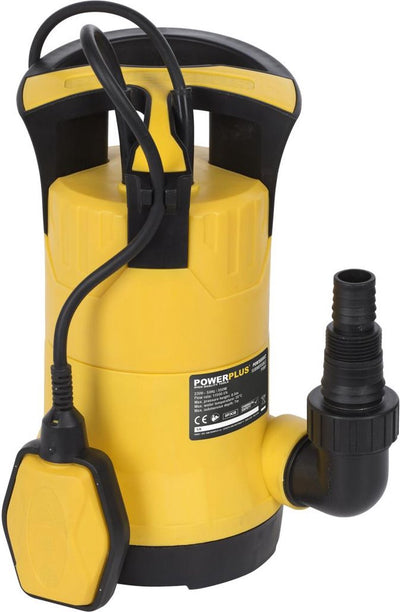 Pompe à eau électrique Powerplus POWXG9507 - Pompe submersible 550 W, température maximale de 35°C et débit de 11500 l heure, outils de jardin
