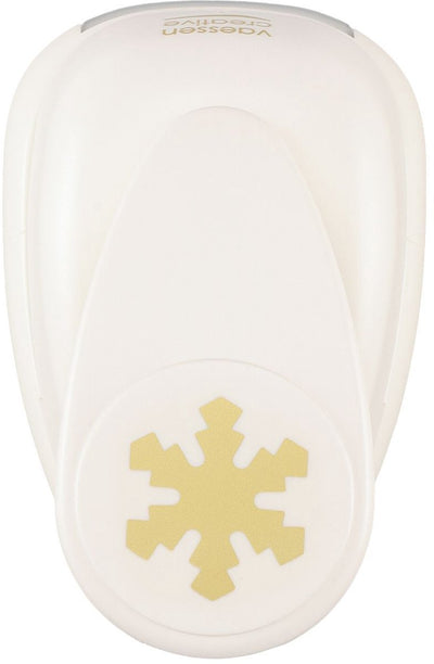 Vaessen creative punch - perforatrice figurine - flocon de neige - 4,4 x 5 cm