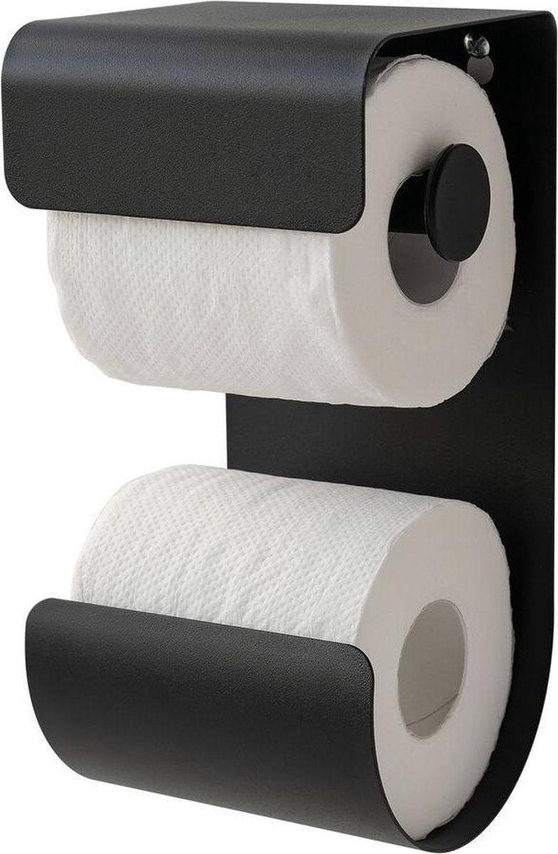 Sealskin brix - porte-rouleau de papier toilette - porte-rouleau de papier toilette - porte-rouleau de rechange - noir