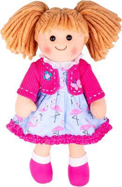 Poupée en tissu Bigjigs Maggie - 35cm