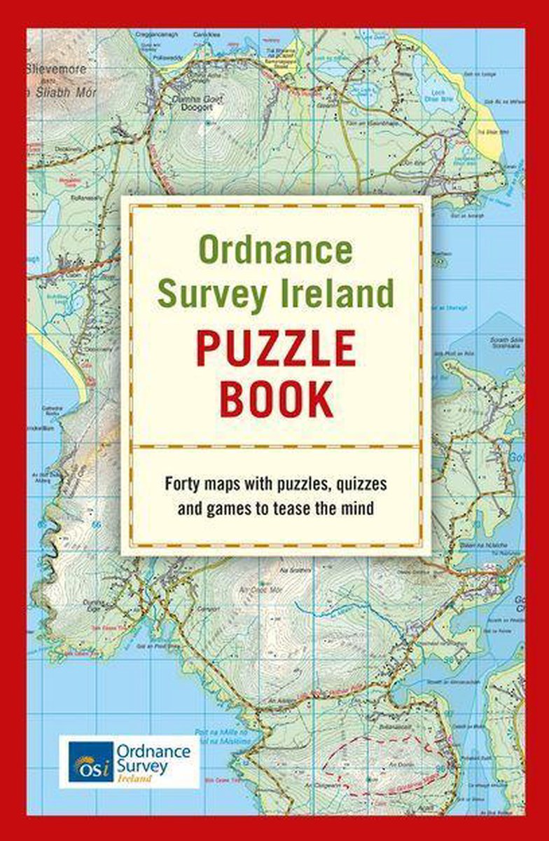 Le livre de puzzles de l'Ordnance Survey Ireland