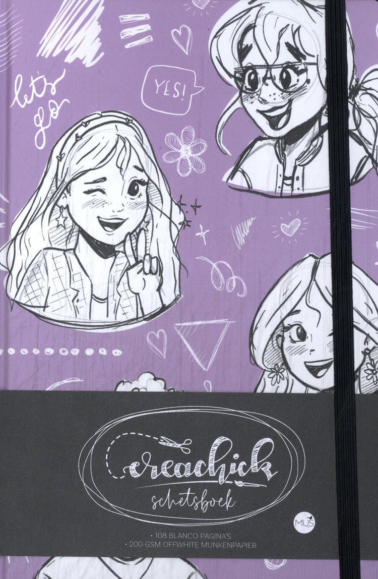 Carnet de croquis Kluitman Creachick