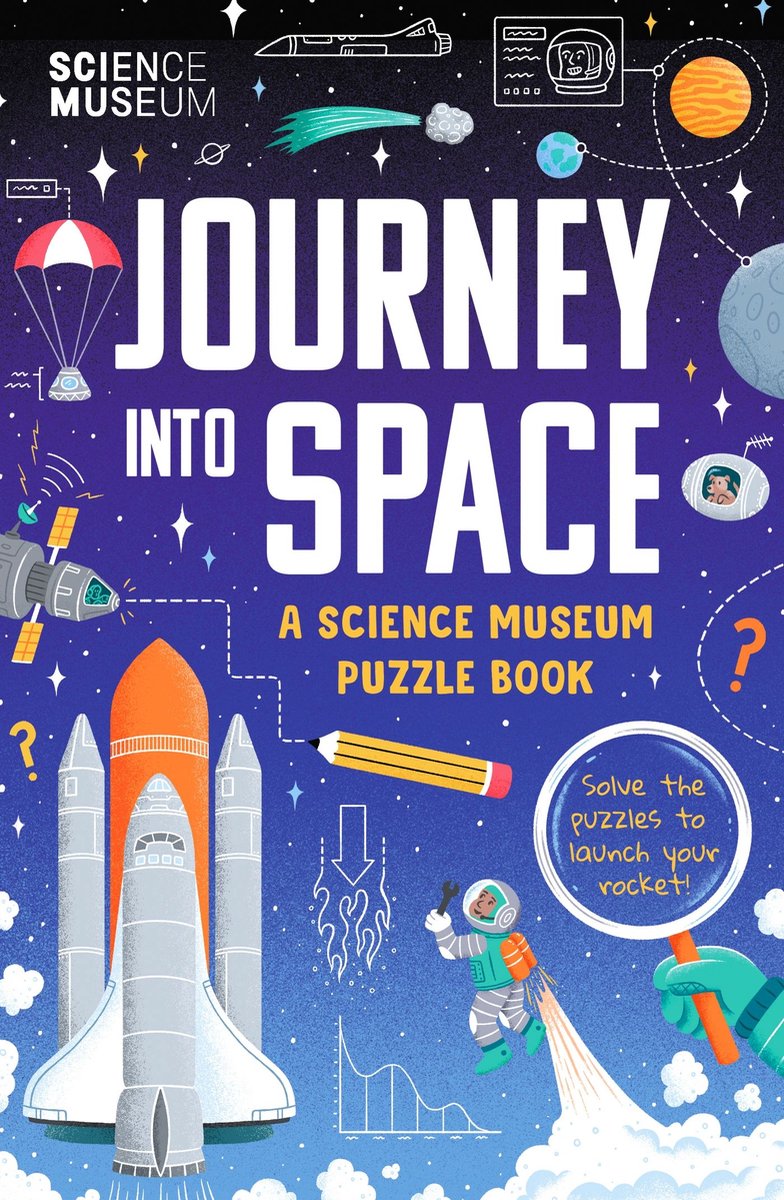 Le livre d'énigmes du musée des sciences : voyage dans l'espace