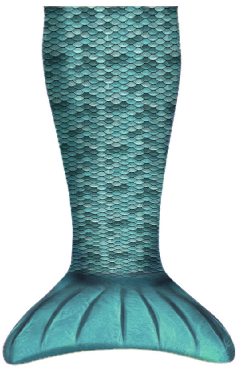 Kuaki sirènes couverture sirène turquoise, 60x130cm