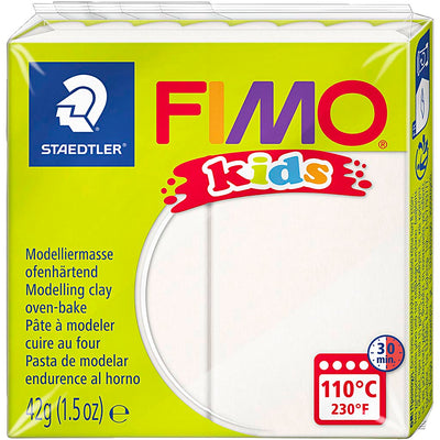 Fimo Kids Mountting Clay White, 42gr