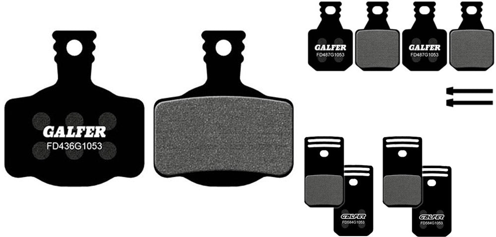 Plaquettes de disque Galfer Bike Performance pour Magura Campagnolo