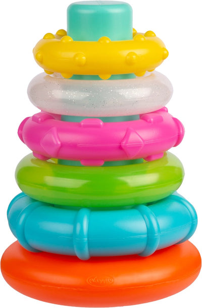 Tour de tri et d'empilage Playgro - jouets éducatifs - jouets bébé - jouets 1 an - jouets bébé - jouets bébé interactifs - cadeau maternité