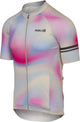 Agu dégradé tourbillon cyclisme chemise performance hommes