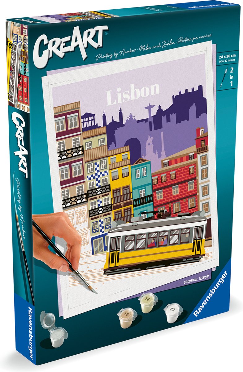 Ravensburger Creart peinture au numéro - Lisbonne