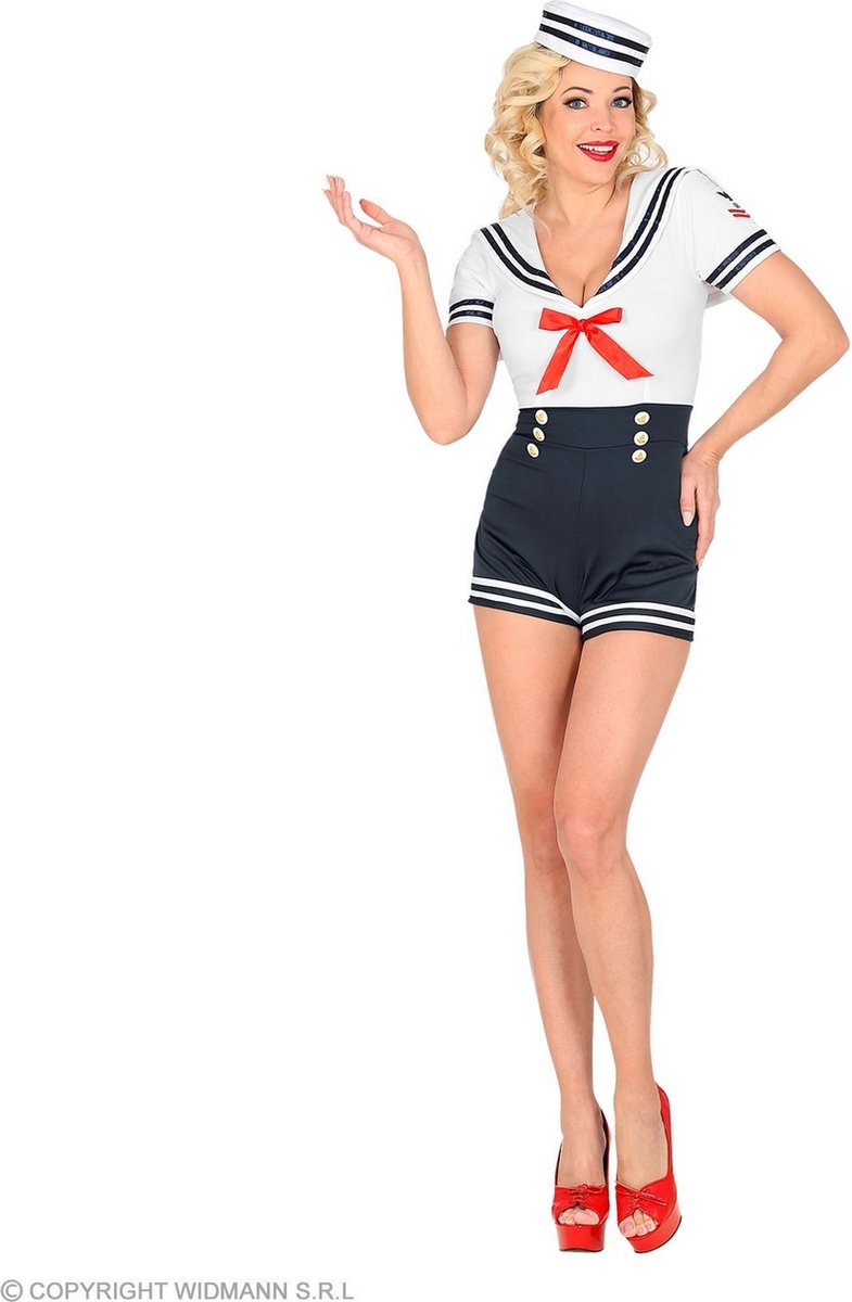 Pin up marin sexy Widmann - femme