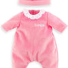 Corolle Mon Poupon Pajamas rose avec chapeau, 30 cm