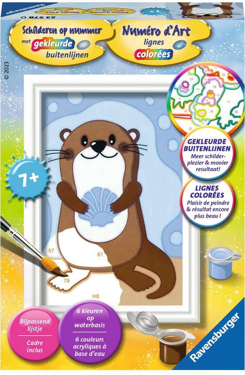 Ravensburger peinture par numéro - Otter
