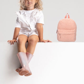 Prêt être doux et école enfant sac junior 8 litres de rose saumon
