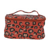 No brand trousse de maquillage imprimé léopard animalier | 6 pièces