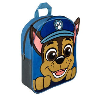 PAW PATROL PLUSH BACKPACK CHASE 31X25.5X8.5 cm Blue Grey