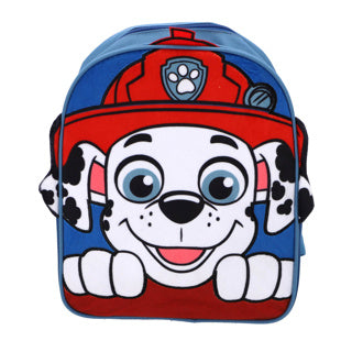 PAW PATROL PLUSH BACKPACK MARSHALL 31X25.5X8,5 cm bleu
