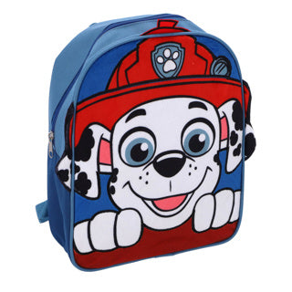 PAW PATROL PLUSH BACKPACK MARSHALL 31X25.5X8,5 cm bleu