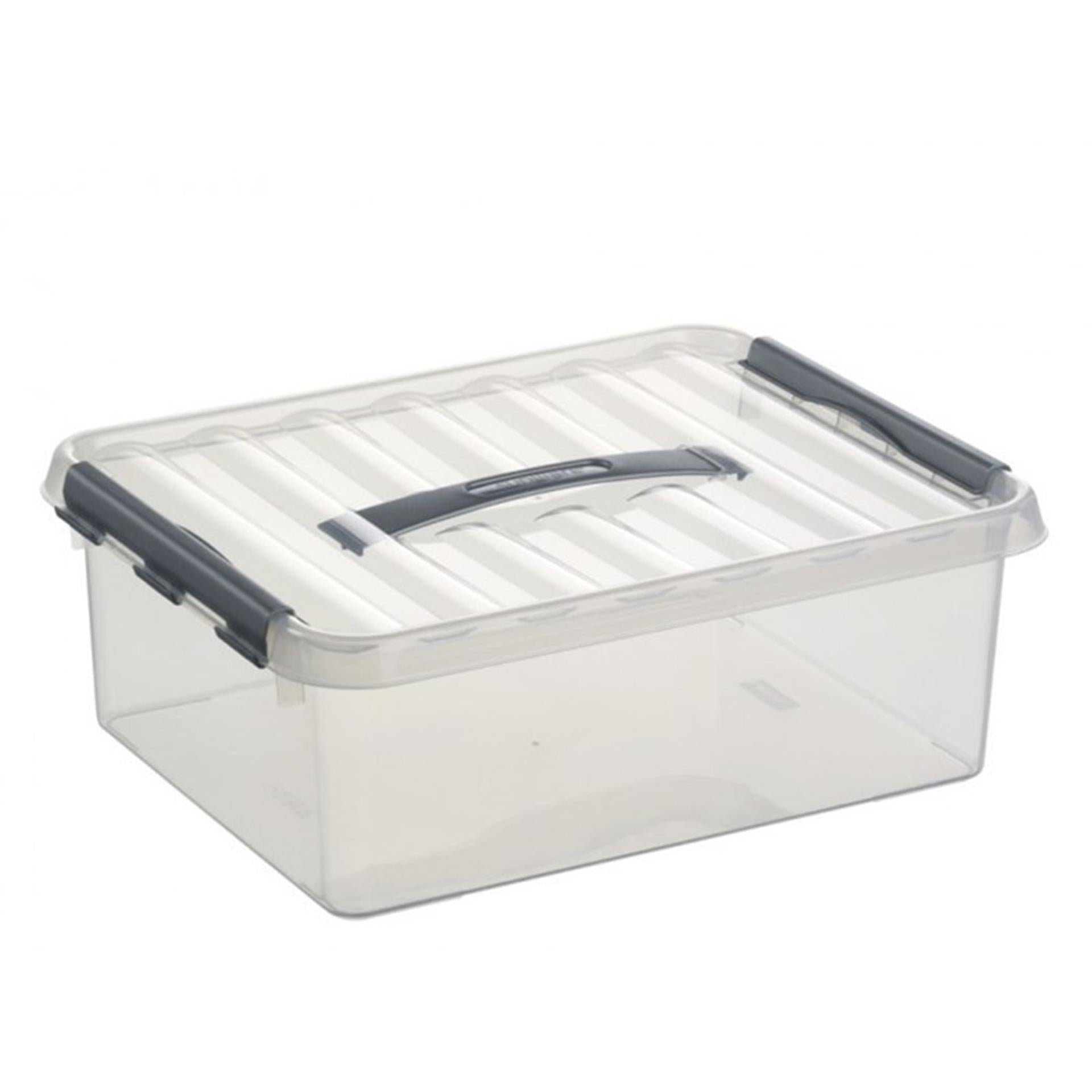 Boîte de rangement Sunware q-line 12 litres en plastique
