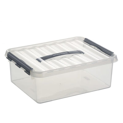 Boîte de rangement Sunware q-line 12 litres en plastique