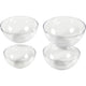 Creativ Company Plastic Mold Formes Transparent, 4st.