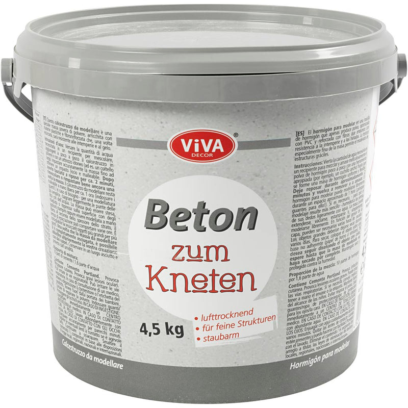 Viva décor béton à genoux, gris, 4500 g 1 boîte